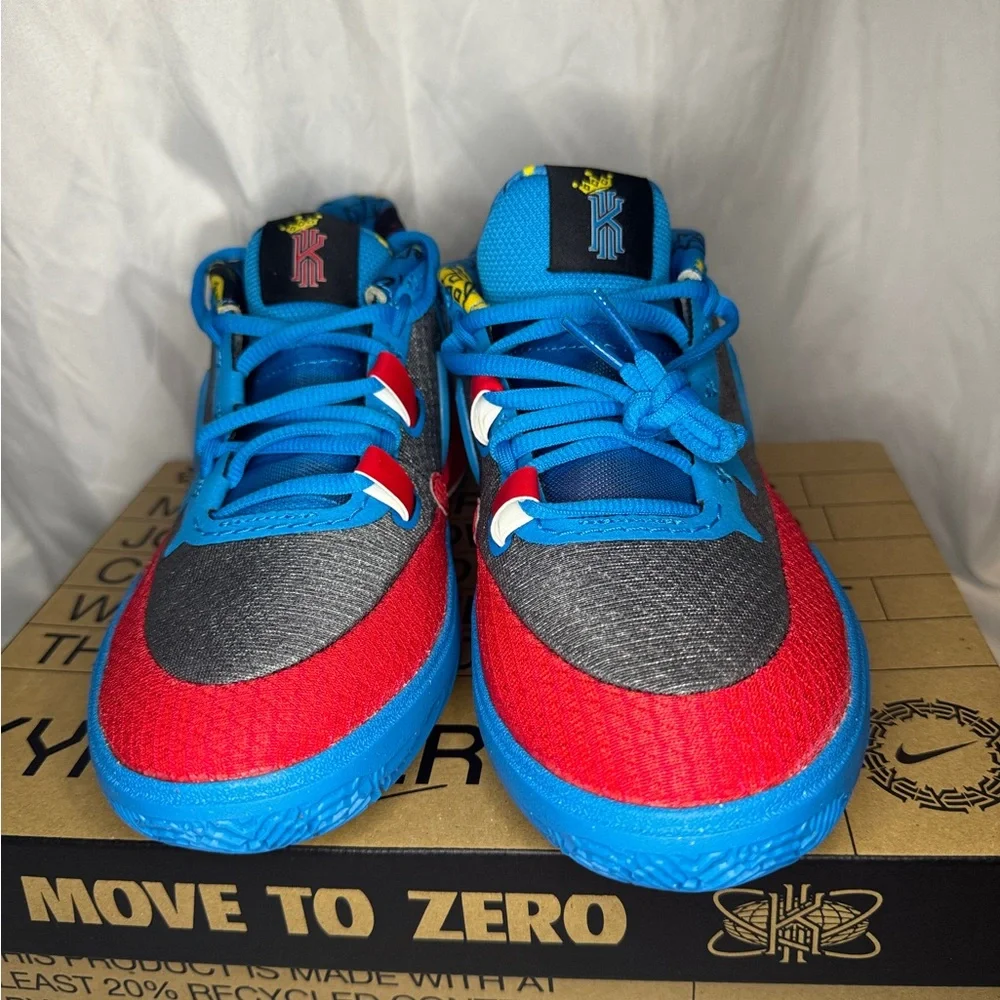 New Nike Kyrie 8 Go GS Black Yellow 5.5Y/7W Basketball Shoes - Picture 4 of 8